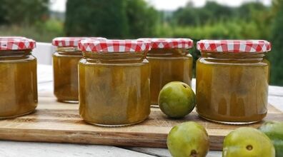 دستور تهیه مربای گوجه سبز خانگی | ملس و خوشمزه + نکات 