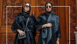 محرم این مانتو ها رو بپوش | شیک ترین مدل مانتو های مشکی 1402  + عکس