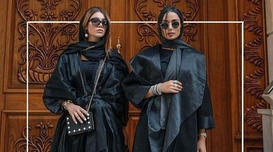 محرم این مانتو ها رو بپوش | شیک ترین مدل مانتو های مشکی 1402  + عکس