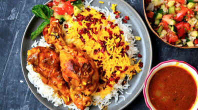 طرز تهیه مرغ مجلسی بدون حتی یک قطره آب!