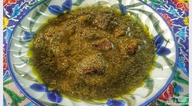 خورشت گردو اسفناج رو به روش دامغانیا بپز! + طرز تهیه 
