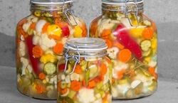 تا پاییز تموم نشده این ترشی رو درست کن | طرز تهیه ترشی مخلوط خانگی