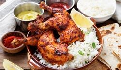طرز تهیه مرغ تندوری خوشمزه و مخصوص هندی +نکات 