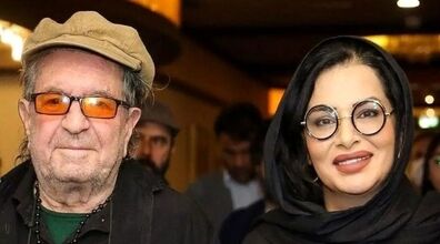 حضور هنرمندان مشهور در مراسم چهلم داریوش مهرجویی و همسرش + عکس