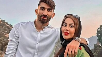 دابسمش عاشقانه بیرانوند و همسرش به زبان لری + فیلم
