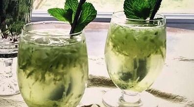 نوشیدنی سرد تابستانی؛ شربت سکنجبین و خیار