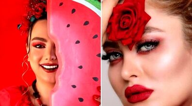 امشب مشکی قرمز بپوش! | ایده های جذاب برای استایل شب یلدا + عکس 