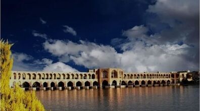 تصاویر قدیمی پل خواجو اصفهان از ۱۰۰ صد سال پیش! 