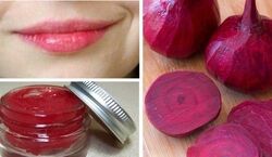 با چغندر یه رژ لب طبیعی و خوشرنگ بساز ! + روش ساخت