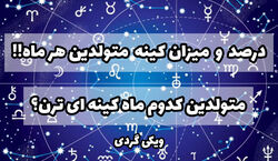 درصد و میزان کینه متولدین هر ماه به چه اندازه است؟ | متولدین کدام ماه کینه ای ترن؟ 