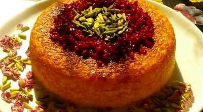 ته چین عدس با گوشت چرخ کرده رو اینجوری درست کن + طرز تهیه