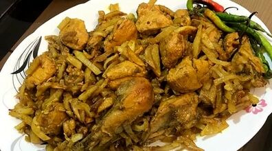 قورمه مرغ مجلسی رو به روش کرمانشاهی بپز + طرز تهیه