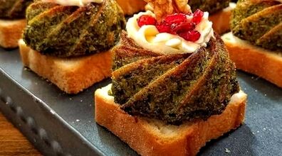 فینگر فود کوکو سبزی را چه جوری درست کنم؟ | طرز تهیه فینگر کوکو سبزی
