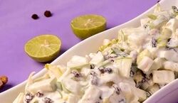  طرز تهیه سالاد والدورف | آموزش تهیه سالاد والدورف خوشمزه و مخصوص به روش امریکایی 