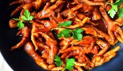 این غذا رو موقع تماشای سریال کره ای بخور | روش تهیه غذا با پای مرغ 