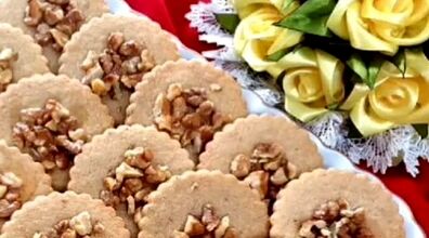 طرز تهیه کوکی آجیلی خوشمزه و ساده به روش خانگی | بهترین شیرینی پذیرایی عید 
