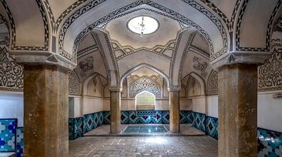 معرفی حمام فین کاشان + عکس