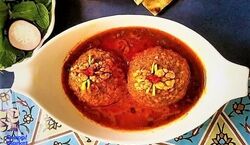 دستور پخت شفته اراکی خانگی خوشمزه با گوشت + نکات