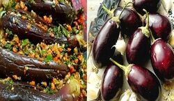 بیا بهت یاد بدم ترشی بادمجان شکم پر درست کنی + نکات 