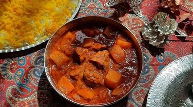بیا طرز تهیه خورشت کدو حلوایی رو بهت یاد بدم + نکات