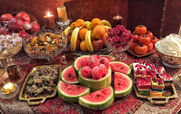 میز یلدای امسال رو اینجوری بچین + ایده