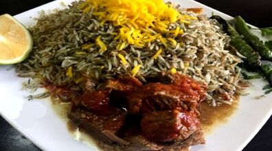 روش پخت سبزی پلو به سبک سمنانی ها + نکات پخت
