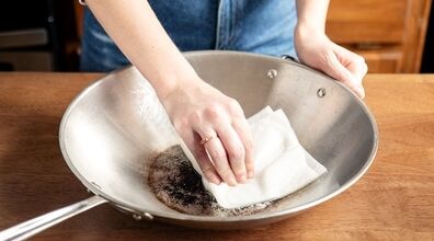 ظرف های استیل زنگ زده رو چیکار کنم؟ | فیلم آموزش از بین بردن زنگ زدگی ظرف استیل