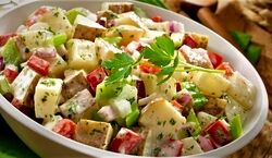 اگه نمیدونی با سیب زمینی چی درست کنی بخون | طرز تهیه سالاد سیب زمینی ایتالیایی
