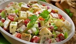 اگه نمیدونی با سیب زمینی چی درست کنی بخون | طرز تهیه سالاد سیب زمینی ایتالیایی