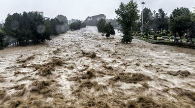 سیل، سد دهج استان کرمان را شکست! | دستور تخلیه کرمان صادر شد! + فیلم