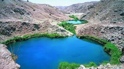 معرفی چشمه های آبگرم دهلران + عکس