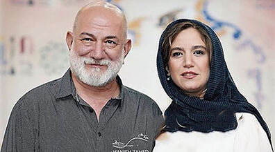 عکس زیر خاکی از آتیلا پسیانی و زنش قبل انقلاب!!!