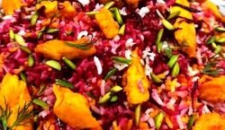 روزهای آخر پاییز رو با طعم لذیذ لبو پلو به یادموندنی کن! + طرز تهیه 