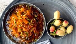 دستور پخت  مربای پوست پسته مجلسی + نکات 