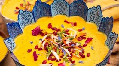 با ماست پخته شده یه دسر هندی خوشمزه درست کن + طرز تهیه 