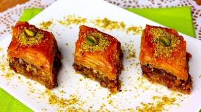 باقلوای یزدی رو به روش بازاری های یزد درست کن + طرز تهیه