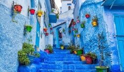 شهر فیروزه ای مراکش، آبی ترین شهر جهان + عکس