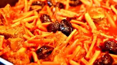 خورشت هویج غذایی بی‌نظیر از شهر تبریز + طرز تهیه