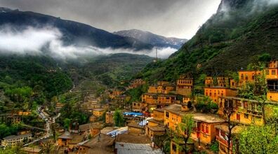 عکس های دیدنی از روستای ماسوله در سال ۱۳۴۷
