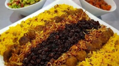  دستور پخت خوشمزه ترین عدس پلو نذری برای 30 تا 150 نفر با تمام نکات! + ویدیو 