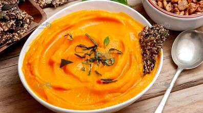 با کدو حلوایی یک دسر مقوی درست کن! + طرز تهیه فرنی کدو حلوایی