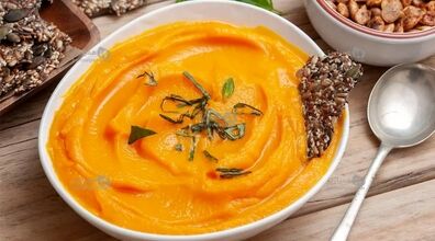 با کدو حلوایی یک دسر مقوی درست کن! + طرز تهیه فرنی کدو حلوایی