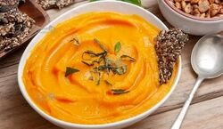 با کدو حلوایی یک دسر مقوی درست کن! + طرز تهیه فرنی کدو حلوایی