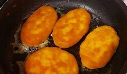 این روش باعث می شه کوکو سیب زمینی چرب و چیلی نشه