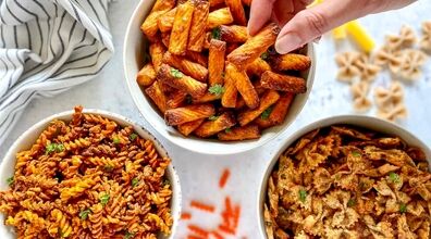 چیپس پاستا، خوشمزه ترین چیپس خونگی  + طرز تهیه