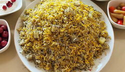 سیب پلو رو به روش کرمانشاهی ها درست کن + طرز تهیه 