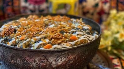 آش کلم برگ خوشمزه و مخصوص رو به روش تبریزیا بپز + طرز تهیه 
