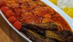 آموزش پخت خورش بادمجان با مرغ مجلسی | خورش بادمجان رو اینجوری بپز!
