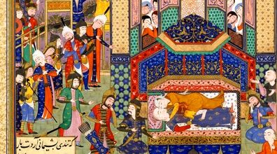 داستان مثنوی خرس و اژدها 