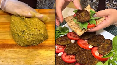 روش پخت کتلت بادمجان با طعمی فوق العاده + فیلم آموزشی